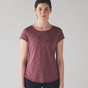 Lululemon Lost In Pace Short Sleeve